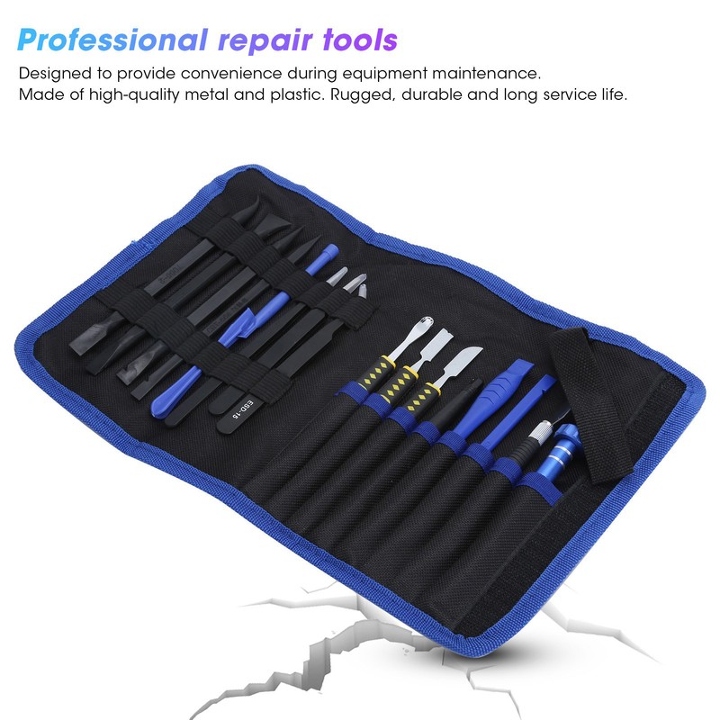 17pcs Professional Repairing Tool Set for Mobile Phone Computer Watches