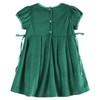 Lil cactus Green Velvet and Satin Bow Christmas Dress, 18-24