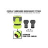 Flexzilla Garden Hose Quick-Connect Fittings, 3-Piece Coupler & Plug Kit