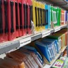 Outus 30 Pieces Plastic Label Holders Wire Shelf Label Holders