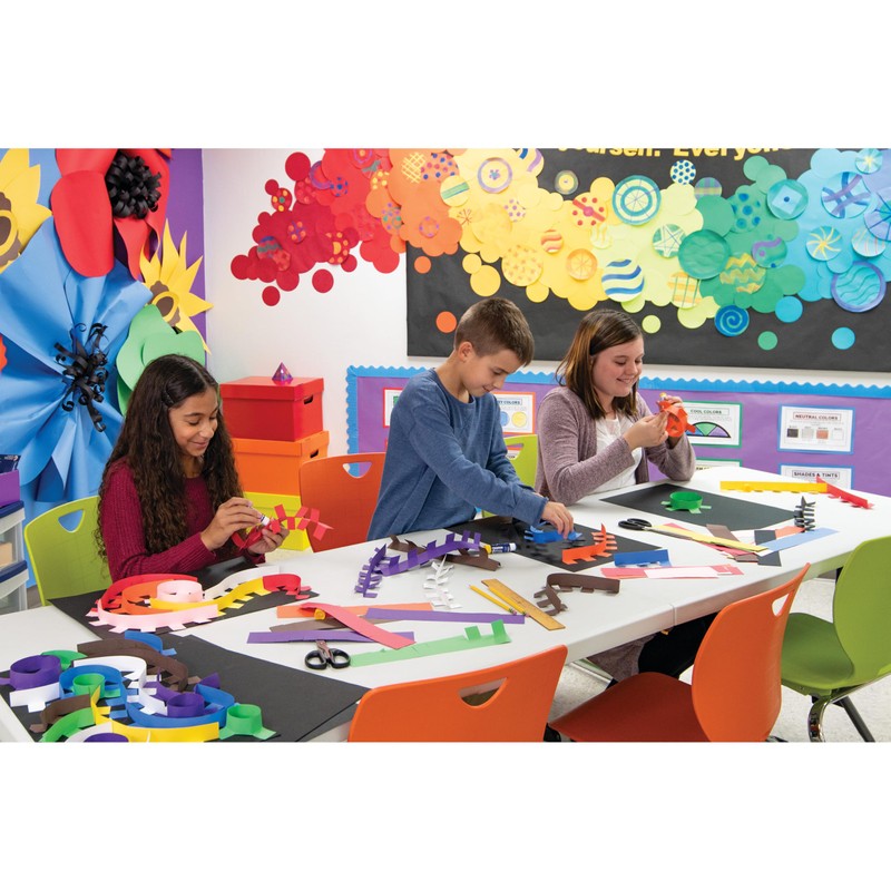 Tru-Ray Heavyweight Construction Paper, Holiday Green, 9" x 12", 50