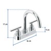 Foset Tubig TBM-62, Mezcladora para lavabo, tipo bar, manerales palanca,