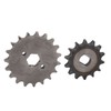428 Motor Sprocket Set Steel 19T Front Engine Sprocket 14T