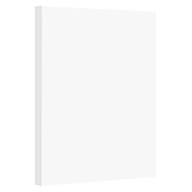 White Cardstock - 67 Lb, 100 Sheets Per Pack. 8.5 x 11 Inches