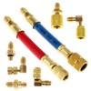 Riloer 8x A/C R12 R134A Air Conditioning Cooling Connection Adapter