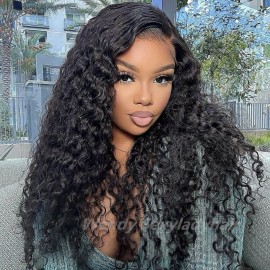Raw Vietnamese Hair Bundles Human Hair 100% Unprocessed Deep Curly Burmese Curly Cuticle Aligned Hair Extensionsstyle: indian curly, color: Black, Stretched Length: 16 Inches