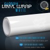 Solutions Gloss White Glossy Vinyl Wrap Film Decal Bubble Free