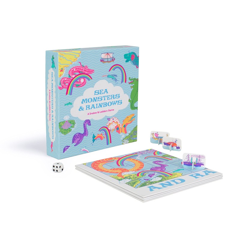 Sea Monsters & Rainbows: A Chutes & Ladders Game