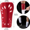 Soccer Shin Guards, 2 Pair Lightweight and Breathable Shin Guard