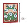 Baseball Bean Bag Toss Game - Wood Game Board with