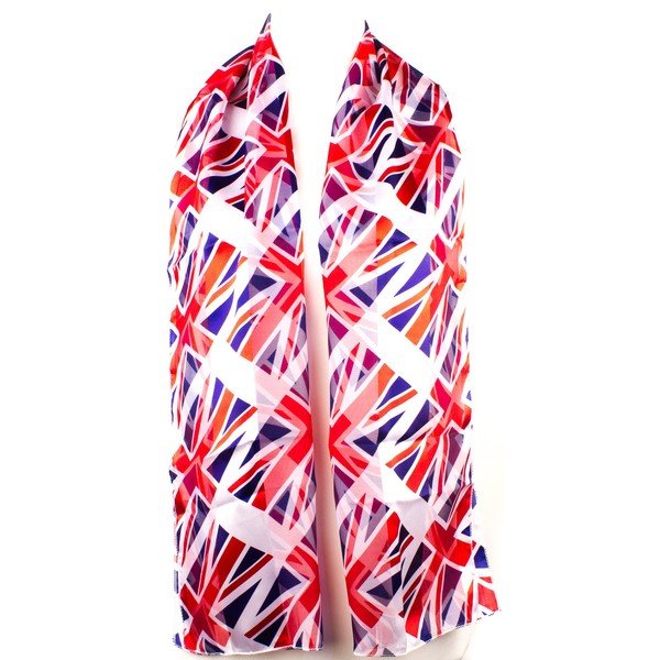 Mytoptrendz® British UK Union Jack Flag Patten Scarf Soft Lightweight