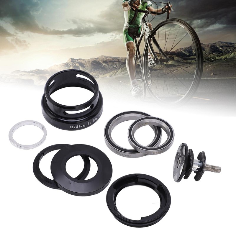 Mountain Bike Headset Double Bearing Good Sealing Waterproof Heavy Duty