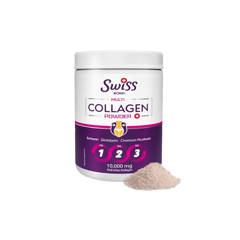 Organic Collagen Powder 10000mg - Hydrolyzed Collagen Peptide (30 Servings)