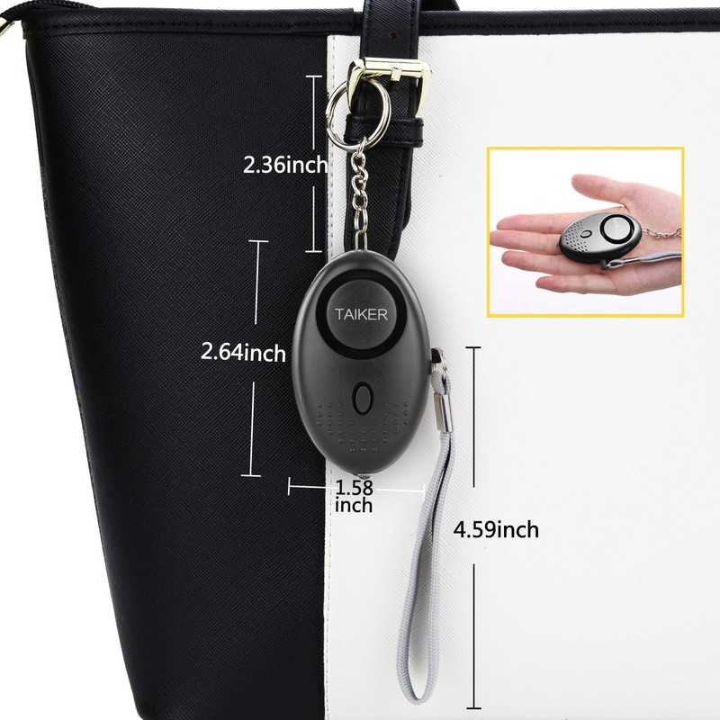 Personal Alarm for Women, 10 Packs 140DB Emergency Self-Defense Security