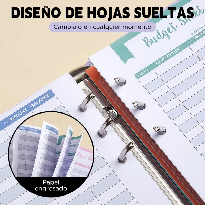 Bolsa De Carpeta Carpeta Organigastos A6 Planner