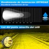 Par 4''faros Auxiliares Redondos Led Niebla Jeep Wrangler .