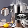 4 Pieces Stainless Steel Spoons, 1 Piece Slotted Spoon, Spoon