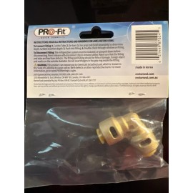 PRO-FIT Pro Fit Quick Connect Elbow Brass 1/4" 87024