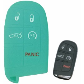 Thejacketstore.com Keyless Entry Remote Key Fob Rubber Cover fits Dodge Charger Challenger RAM JEEP