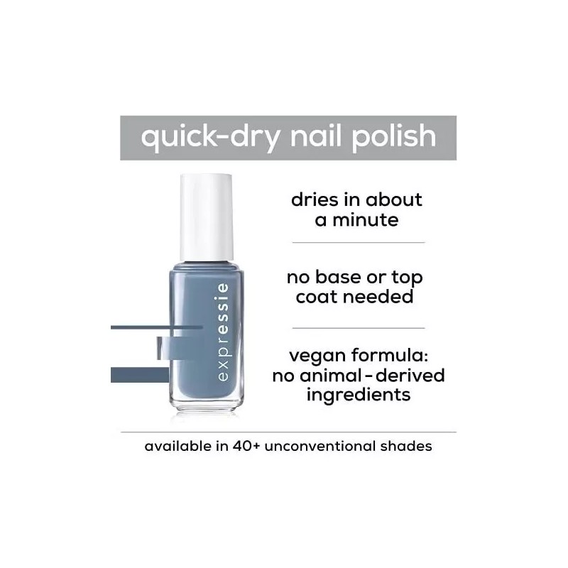 Essie Esmalte Para Uñas Vegano De Secado Rapido Lila Suave