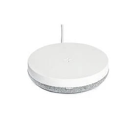 TYLT Puck 10W Wireless Charging Pad  White/Cork