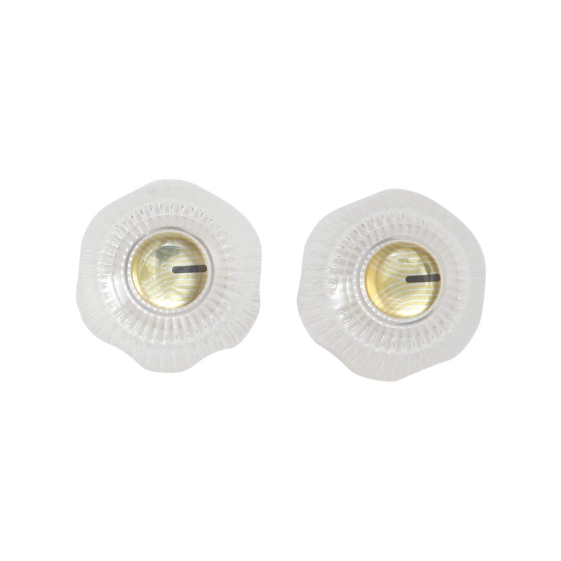 Danco 88671 Pair of Faucet Handles for Sterling Tub/Shower, Clear