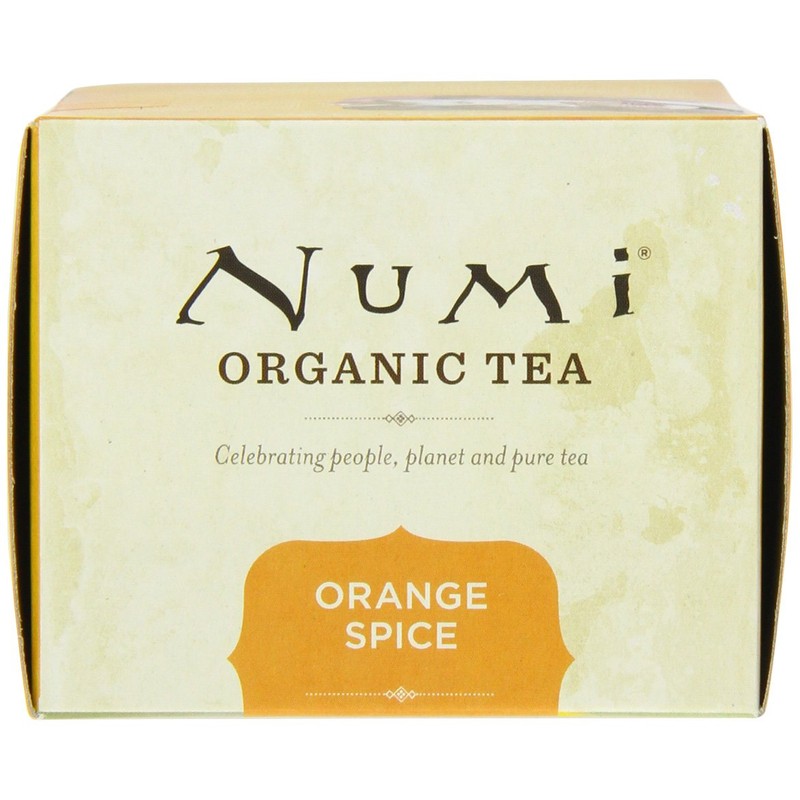 Numi Orange Spice White Tea Bags, 16/Box (10240)