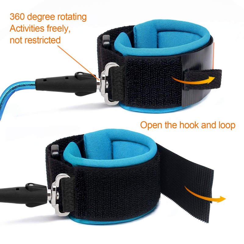 Blisstime Anti Lost Wrist Link Safety Wrist Link for Toddlers,