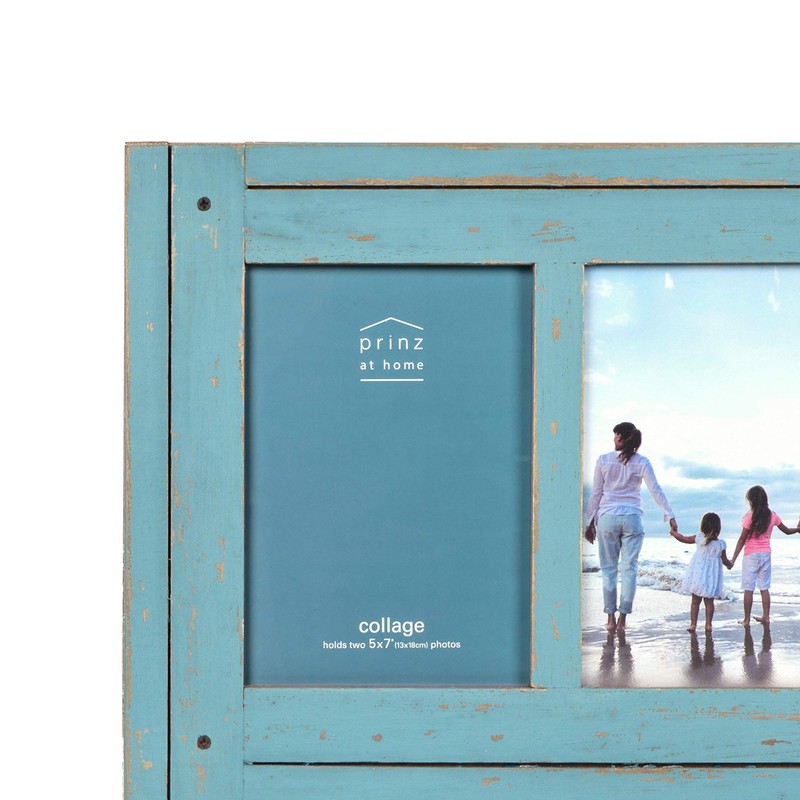PRINZ Homestead 5-Inch by 7-Inch Collage Photo Frame for Two