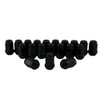 Rocket Racing Wheels C1709B-SET Standard Black Lugs, 14mm, Set of