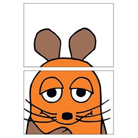 10-He Pack of: The 10 Most Beautiful The Mouse-Postcards + + + of Modern Times