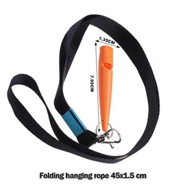Gun Dog Training Whistle, One Whistle Lanyard And One Dog Clicker, Solid Tone & Far Reaching Sound, Frequency Standardised, Ideal for Callback, Clickers For Dog Training, Pupp Training