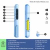 QUI Presentation Clicker, Hyperlink Volume Control Wireless Presenter,RF 2.4GHz USB