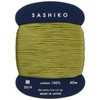 Yokota DRM2400-228 Dharma Sashiko Thread (Thin) Card Wound Col.228 15.4 ft (40 m) Khaki
