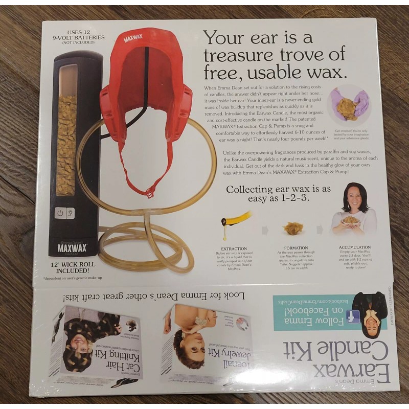 Prank-O NEW Shrink Wrap PRANK-O Prank GIFT BOX EARWAX CANDLE