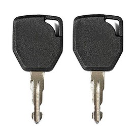 QTMY 2 Pack 81404 Key for Terex JCB and Fermac Backhoes 760 860