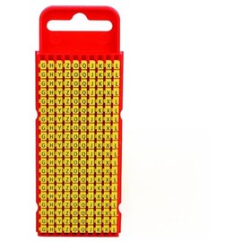 Cable Marker B/Y - SNAP ON 1000 PK, Clip On Wire Markers/Tie On Wire Markers, Qty X 1000 | W1-274 B/Y