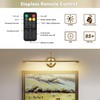 JOOSENLUX Battery Operated Picture Lights Modern Wireless Wall Lights 24.4"