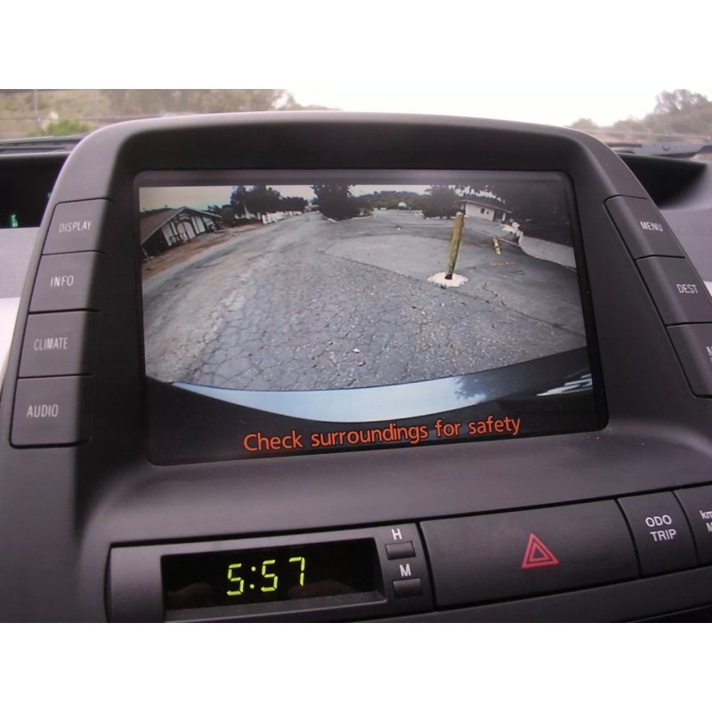 Emerald Integrations TOYOTA PRIUS C OEM Integrated Backup Camera Kit