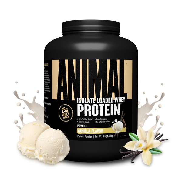 Animal Animal Whey Isolate Protein Powder - Loaded for Pre