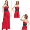 HANERDUN Women's Elastic Corset, Lacing Belt, Retro Belt, Tied Waspie