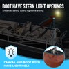 Caminor Bimini Top Storage Boot Cover with Light Hole, 3