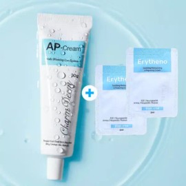 Charm Derm AP 크림 미백 진정 보습 기미 잡티관리+ 에리데노 샘플 2매 AP Cream Whitening Soothing Moisturizing Spot Management + 2 Samples of Eridano