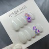 My Full Stone Handmade Nail Tips - Short Coffin /