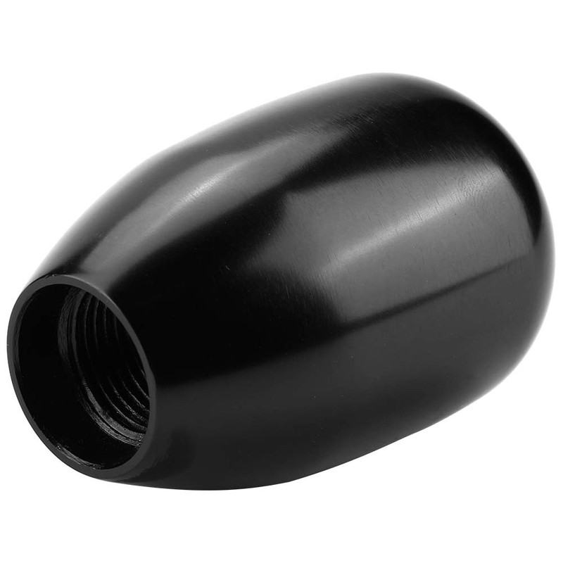 EVGATSAUTO Universal Car 6-Speed Gear Knob with Gear Lever Black