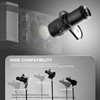 DF DIGITALFOTO GOBO Optical Snoot, Flash Projector Attachment, 14 Gobos,