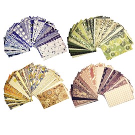 240 Sheets Scrapbook Papers Vintage Scrapbook Supplies Junk Journaling Supplies Scrapbooking Supplies Kit Decorative Paper for Planner, Bullet Journal Collage Card Embellishment Crafts（5.11x3.14 inch）