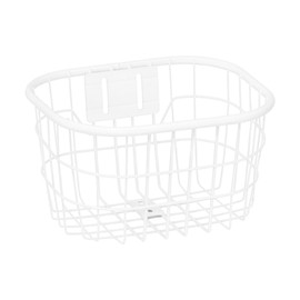 parumi- GKO – 8131 Infant Stylish Round Wire Basket, 126 – 00031 White