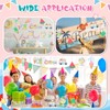 36Pcs Wooden Ice Cream Cutouts, Unfinished Summer DIY Wooden Art