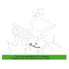 Hyundai GENUINECABLE HOOD LATCH RELEASE FOR HYUNDAI 2007-2012 SANTA FE
